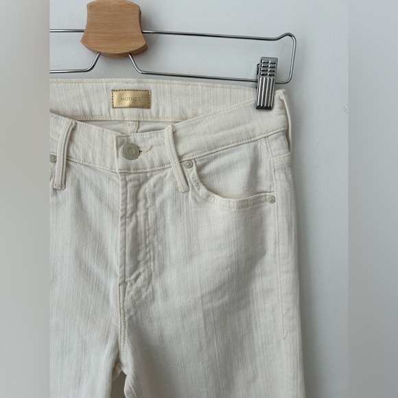 Mother - The Rascal Ankle Snippet in Whipping the Cream - Picture 3 of 15